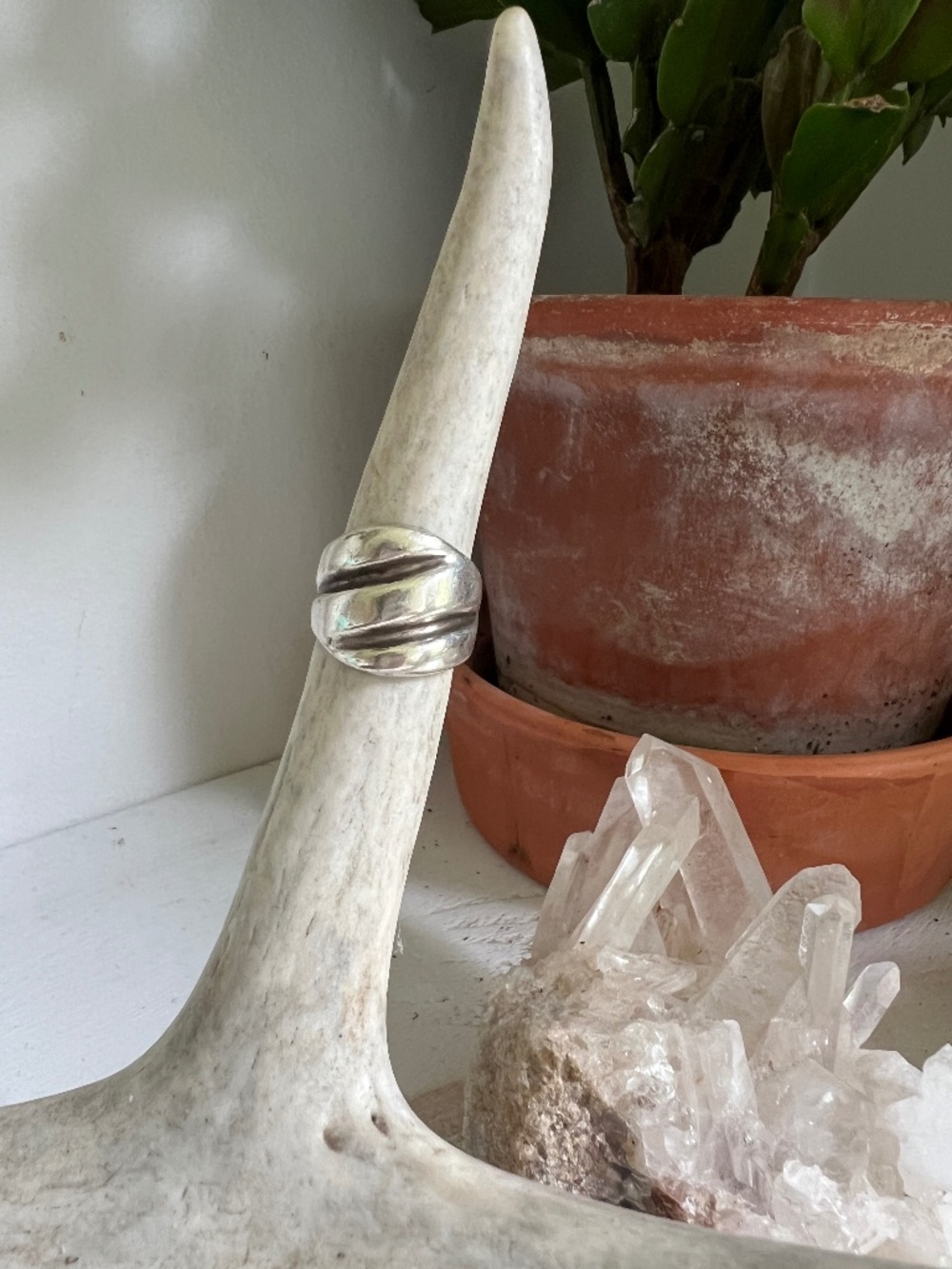 Set of 8 Sterling Silver Stackable Rings - Picture 3 of 8